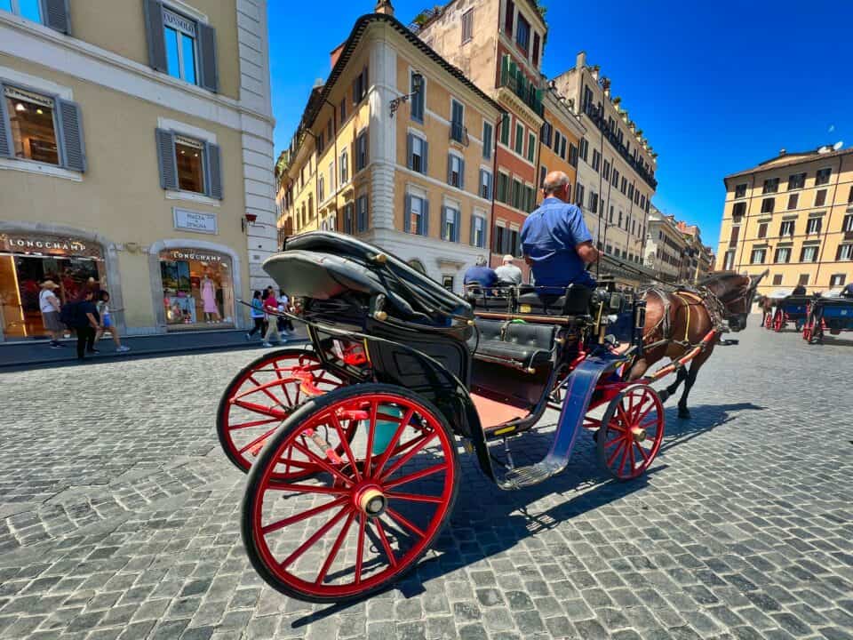 Rome bans horse-drawn carriages from the streets