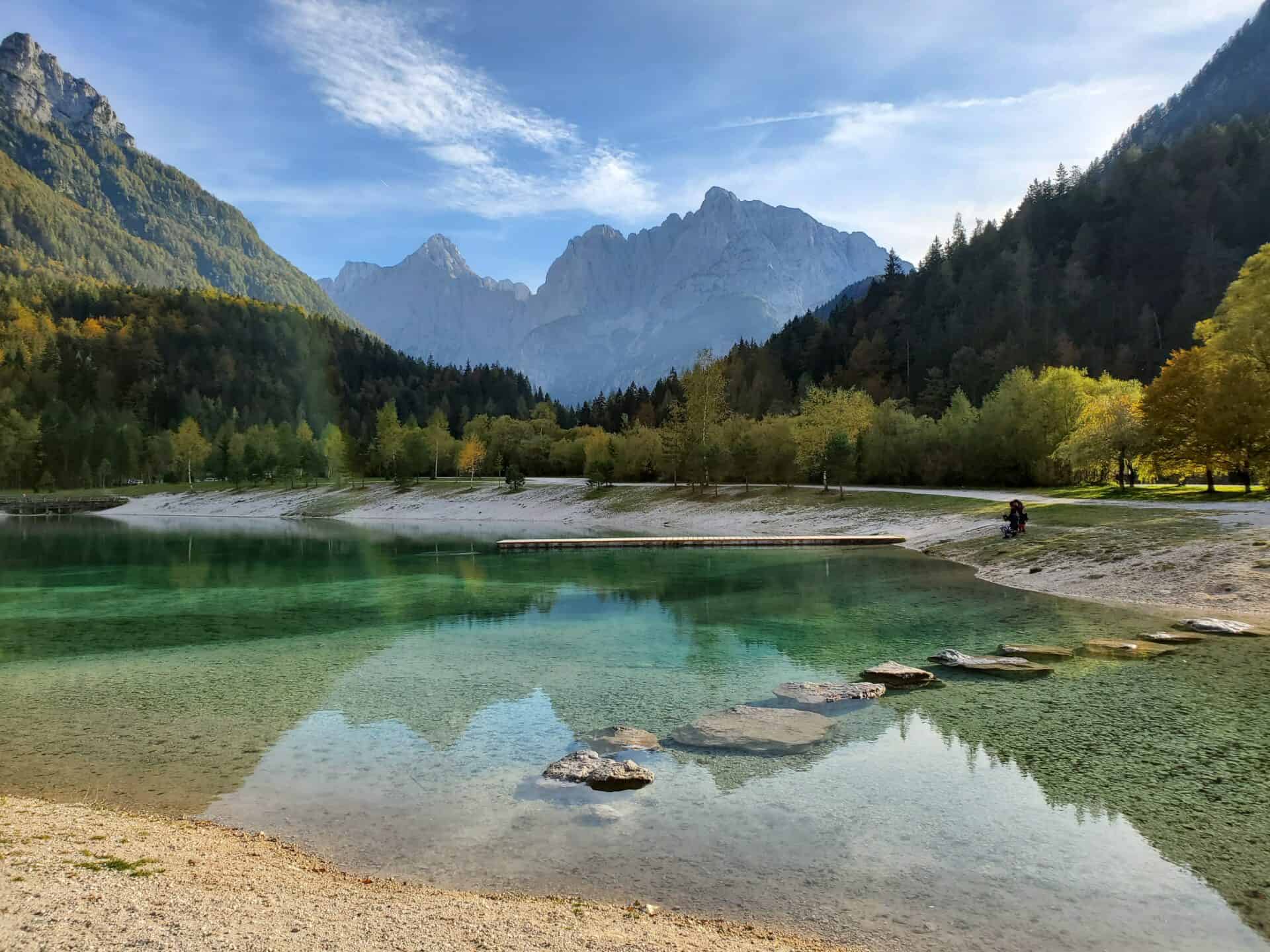 beautiful lake in Slovenia